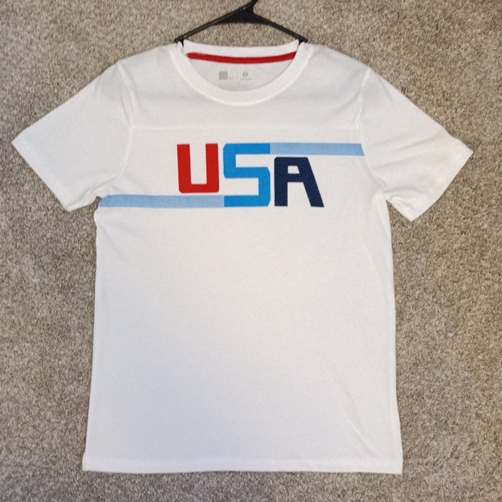 White version USA shirt